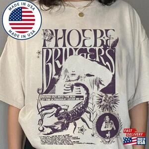 Punisher Phoebe Bridgers Shirt Tour Retro Dragon  Fan